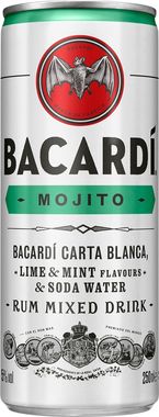 Bacardi Mojito, Cans 250 ml x 12
